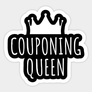 Couponing Queen Sticker